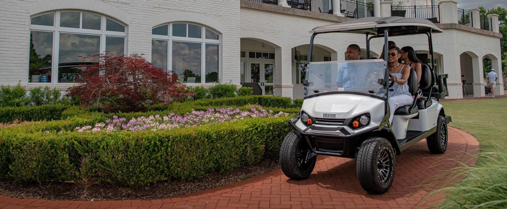 Golf Cart White