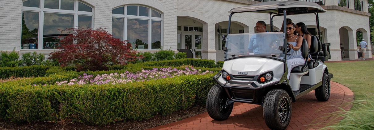Golf Cart White