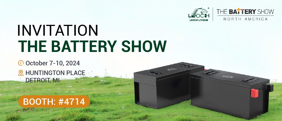 Leoch Lithium_The Battery Show_Lithium Motive Battery_Golf Cart Battery