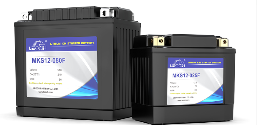 Motorcycle starter battery