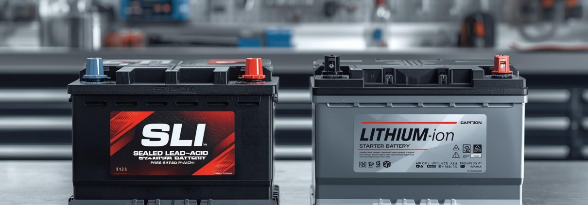 SLI vs Lithium Starter Batteries