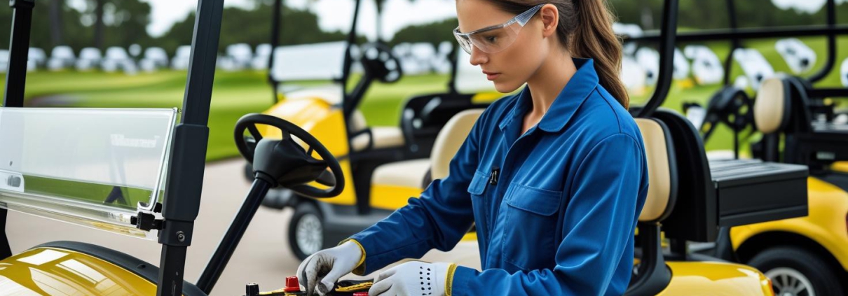 how to install lithium battery in golf cart