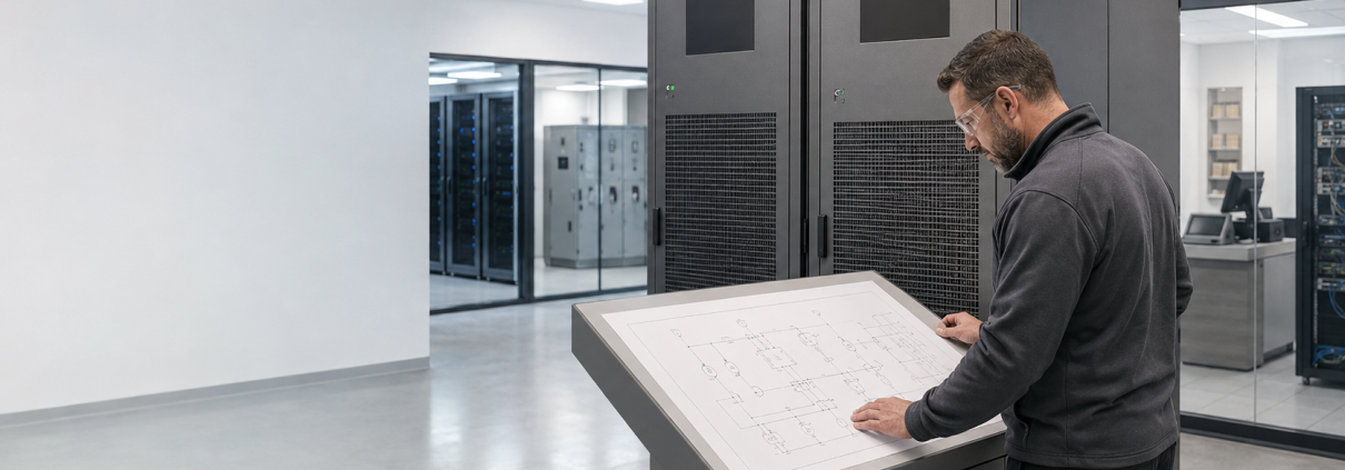 Engineer matching UPS topology to application and site requirements